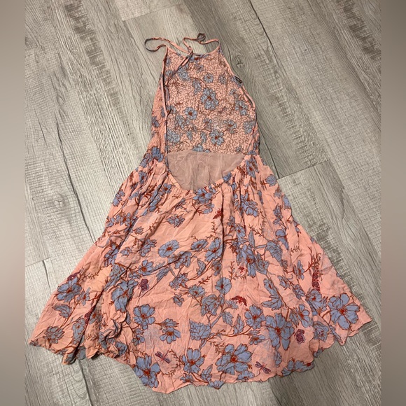 Kimchi Blue Urban Outfitters Dress Floral Dainty Verlina Smocked Festival Fairy - Picture 5 of 6